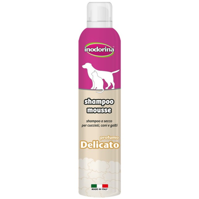 Inodorina Shampoo mousse άρωμα Delicato 300ml