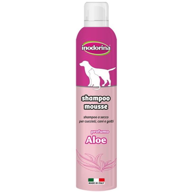 Inodorina Shampoo mousse με αλόη 300ml Inodorina Shampoo mousse με αλόη 300ml