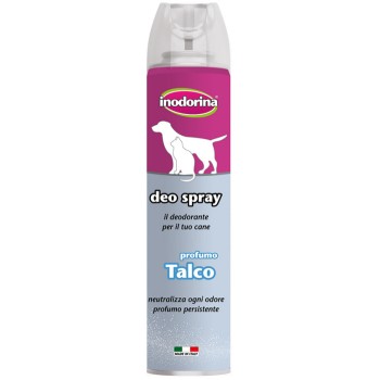 Inodorina Deo spray άρωμα ταλκ για την αναζωογόνηση του τριχώματος 300ml Inodorina Deo spray άρωμα ταλκ για την αναζωογόνηση του τριχώματος 300ml