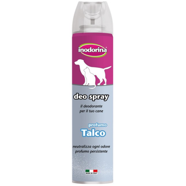 Inodorina Deo spray άρωμα ταλκ για την αναζωογόνηση του τριχώματος 300ml Inodorina Deo spray άρωμα ταλκ για την αναζωογόνηση του τριχώματος 300ml