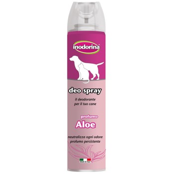 Inodorina Deo spray με αλόη για την αναζωογόνηση του τριχώματος 300ml Inodorina Deo spray με αλόη για την αναζωογόνηση του τριχώματος 300ml