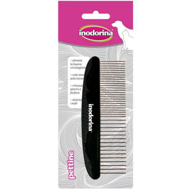 Inodorina Grooming χτένα με αραιά δόντια Inodorina Grooming χτένα με αραιά δόντια