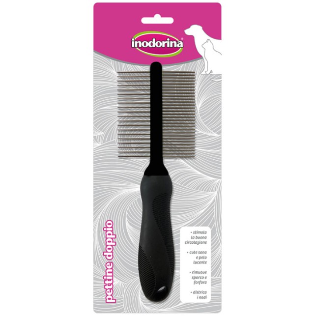 Inodorina Grooming χτένα διπλή Inodorina Grooming χτένα διπλή