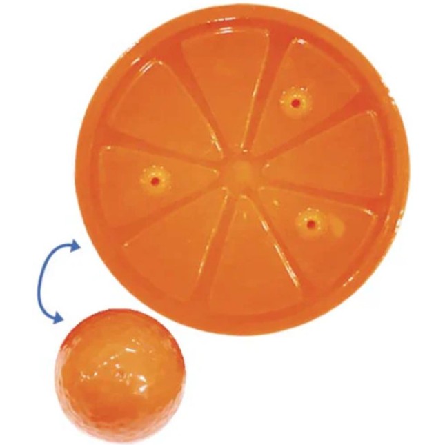 Croci Δροσερό παιχνίδι σκύλου πορτοκάλι 9x9cm