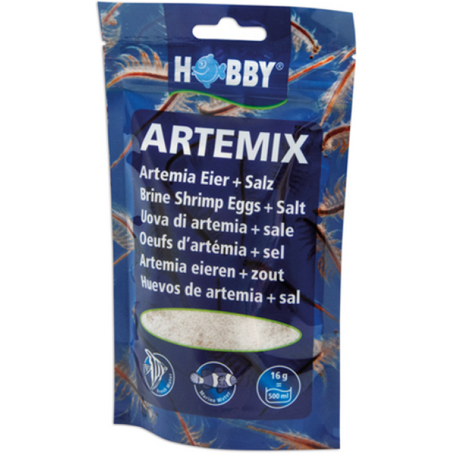 Hobby Artemix, salt + eggs Έτοιμο μείγμα αυγών αρτέμιας και αλατιού αρτέμιας 195gr