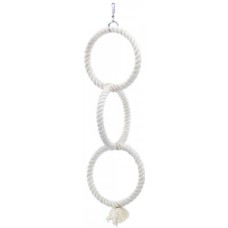 Nobby κρεμαστό παιχνίδι με 3 κρίκους 72 x 24 cm Nobby κρεμαστό παιχνίδι με 3 κρίκους 72 x 24 cm