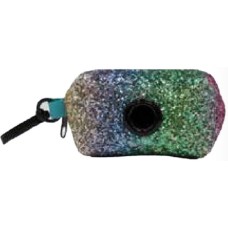 Croci Μίνι τσαντάκι shiny rainbow, με γάντζο για να μπορεί να κρεμαστεί στη ζώνη ή στο λουρί 6x4 cm Croci Μίνι τσαντάκι shiny rainbow, με γάντζο για να μπορεί να κρεμαστεί στη ζώνη ή στο λουρί 6x4 cm