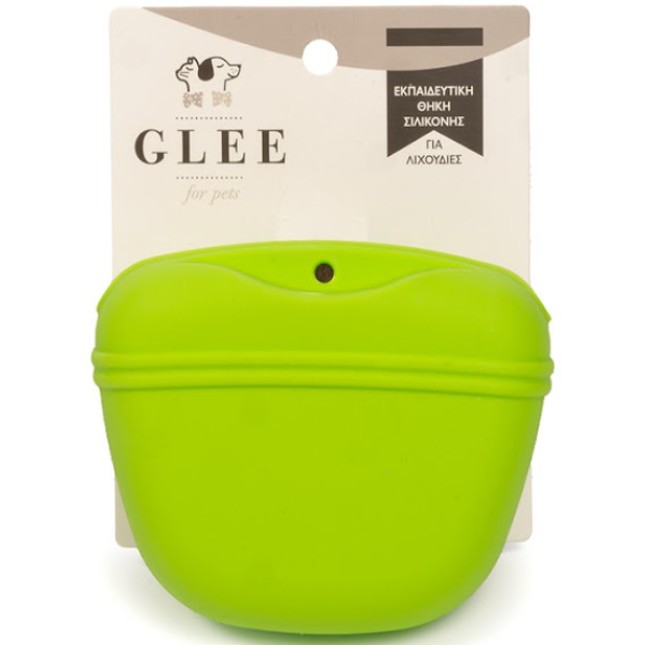 Glee εκπαιδευτική θήκη λιχουδιών σιλικόνης πράσινο m 12.8x10.7x4.8cm Glee εκπαιδευτική θήκη λιχουδιών σιλικόνης πράσινο m 12.8x10.7x4.8cm