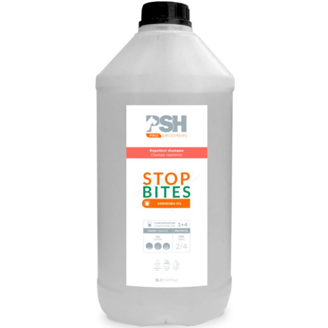 PSH σαμπουάν Stop Bites με λάδι Andiroba 5000 ml PSH σαμπουάν Stop Bites με λάδι Andiroba 5000 ml