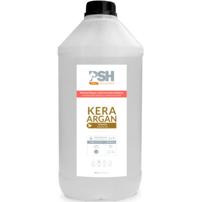 PSH σαμπουάν Kera Argan για την υγιεινή και την πρόσθετη θρέψη των ξηρών στρωμάτων 5000ml PSH σαμπουάν Kera Argan για την υγιεινή και την πρόσθετη θρέψη των ξηρών στρωμάτων 5000ml