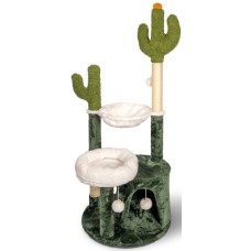 Glee ονυχοδρόμιο Double Cactus πράσινο 49x49x125cm