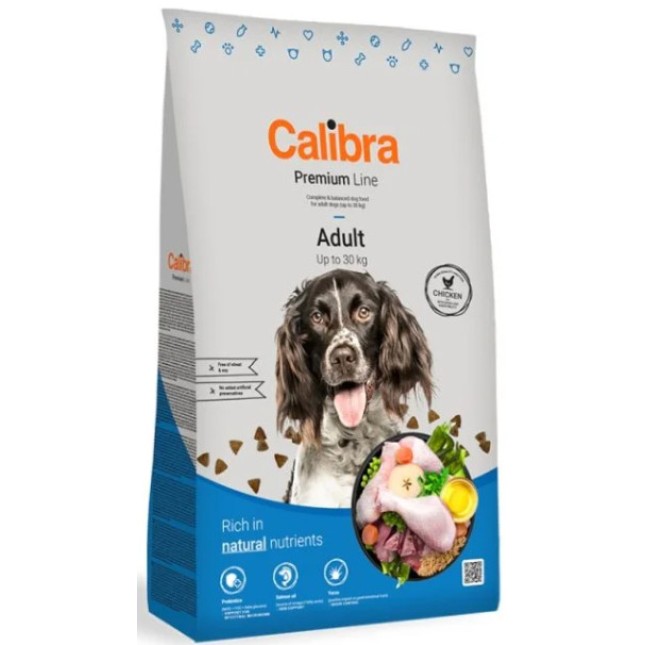 Calibra Dog Ξηρά τροφή για ενήλικους σκύλους με κοτόπουλο Calibra Dog Ξηρά τροφή για ενήλικους σκύλους με κοτόπουλο