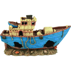 Hobby διακοσμητικό ενυδρείου ναυάγιο 29x11x17cm Hobby διακοσμητικό ενυδρείου ναυάγιο 29x11x17cm