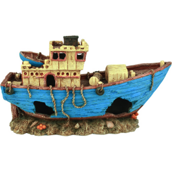 Hobby διακοσμητικό ενυδρείου ναυάγιο 29x11x17cm Hobby διακοσμητικό ενυδρείου ναυάγιο 29x11x17cm