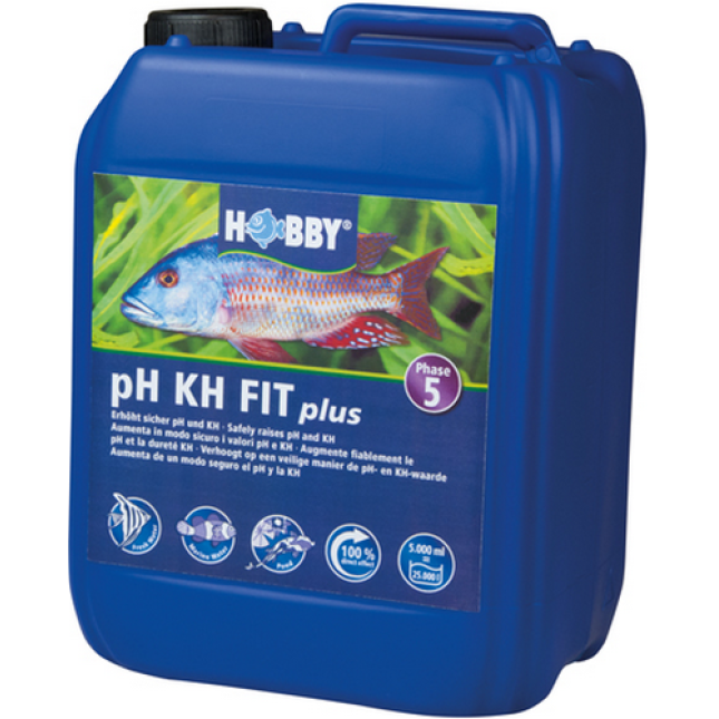 Hobby pH/KH FIT plus σταθεροποιεί την τιμή του ph 5L Hobby pH/KH FIT plus σταθεροποιεί την τιμή του ph 5L