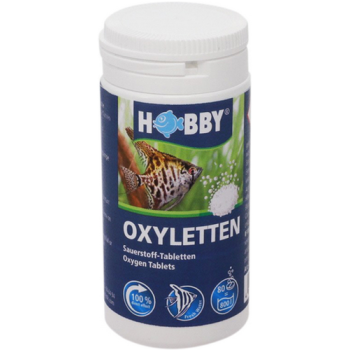 Hobby δισκία Oxyletten εμπλουτίζουν το νερό με οξυγόνο Hobby δισκία Oxyletten εμπλουτίζουν το νερό με οξυγόνο