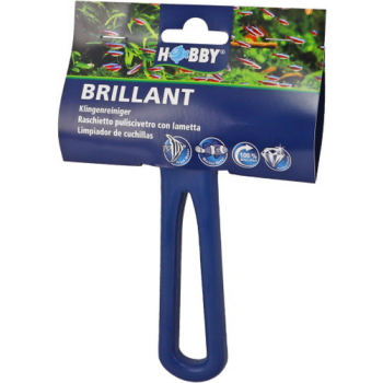 Hobby Brillant, Blade cleaner καθαριστής τζαμιών ενυδρείου αφαιρεί εναποθέσεις άλγης και ασβέστη Hobby Brillant, Blade cleaner καθαριστής τζαμιών ενυδρείου αφαιρεί εναποθέσεις άλγης και ασβέστη