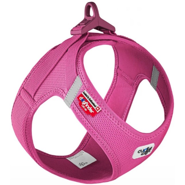 Curli Φούξια σαμαράκι με ειδική σύνθεση air- mesh Large 49.1-55.4cm Curli Φούξια σαμαράκι με ειδική σύνθεση air- mesh Large 49.1-55.4cm