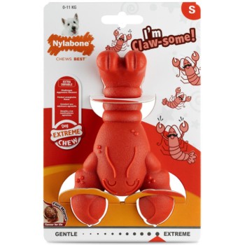 Nylabone αστακός μασίματος με γεύση φιλέτο μινιόν για μικρόσωμους σκύλους έως 11 κιλά Nylabone αστακός μασίματος με γεύση φιλέτο μινιόν για μικρόσωμους σκύλους έως 11 κιλά
