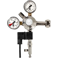Dupla Ρυθμιστής πίεσης CO2 Plus με μανόμετρα διπλά με βαλβίδα αντεπιστροφής Dupla Ρυθμιστής πίεσης CO2 Plus με μανόμετρα διπλά με βαλβίδα αντεπιστροφής