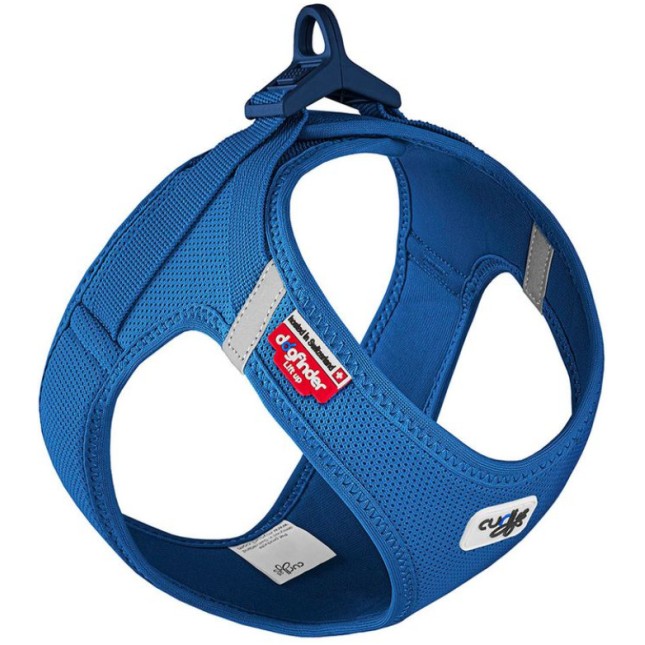 Curli Μπλε σαμαράκι με ειδική σύνθεση air- mesh Medium 43.4-49cm Curli Μπλε σαμαράκι με ειδική σύνθεση air- mesh Medium 43.4-49cm