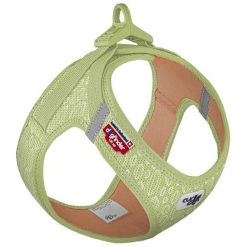 Curli Πράσινο σαμαράκι με ειδική σύνθεση air- mesh SE24 Medium 43.4-49cm Curli Πράσινο σαμαράκι με ειδική σύνθεση air- mesh SE24 Medium 43.4-49cm