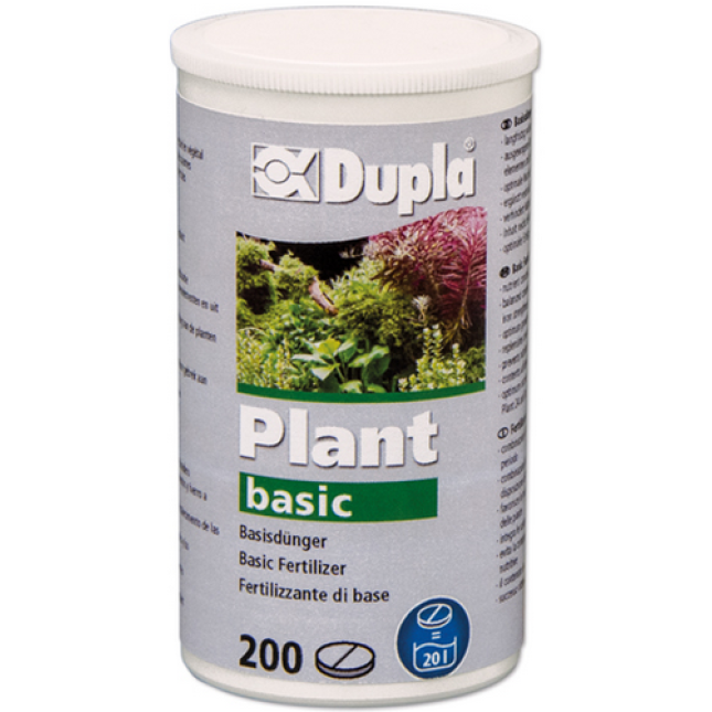 Dupla Plant basic Συνδυασμός θρεπτικών συστατικών σε ταμπλέτες με ιχνοστοιχεία για φυτά ενυδρείου Dupla Plant basic Συνδυασμός θρεπτικών συστατικών σε ταμπλέτες με ιχνοστοιχεία για φυτά ενυδρείου