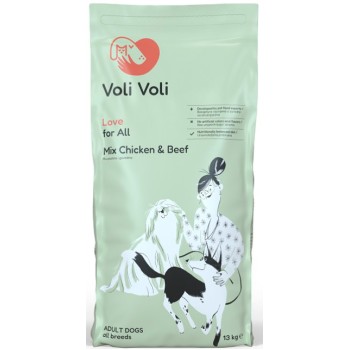 Voli Voli Love Tροφή Σκύλου με Μοσχάρι και Κοτόπουλο 13kg Voli Voli Love Tροφή Σκύλου με Μοσχάρι και Κοτόπουλο 13kg
