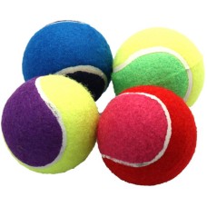 Happypet Σετ 4 πολύχρωμες μπάλες τένις 6.5x6.5cm Happypet Σετ 4 πολύχρωμες μπάλες τένις 6.5x6.5cm