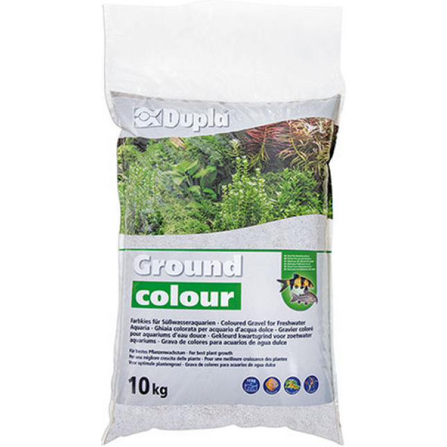 Dupla Χρώμα εδάφους Χαλίκι Snow λευκό 1-2mm, 10kg Dupla Χρώμα εδάφους Χαλίκι Snow λευκό 1-2mm, 10kg