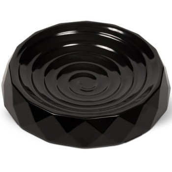 Glee μπολ φαγητού μελαμίνης cat dish round diamond μαύρο 160 ml Glee μπολ φαγητού μελαμίνης cat dish round diamond μαύρο 160 ml