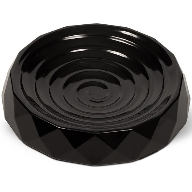 Glee μπολ φαγητού μελαμίνης cat dish round diamond μαύρο 160 ml Glee μπολ φαγητού μελαμίνης cat dish round diamond μαύρο 160 ml