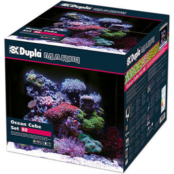 Dupla Ocean Cube 80 Set ενυδρείο από γυαλί από πυριτόλιθο διαστάσεων 45x45x40 cm Dupla Ocean Cube 80 Set ενυδρείο από γυαλί από πυριτόλιθο διαστάσεων 45x45x40 cm