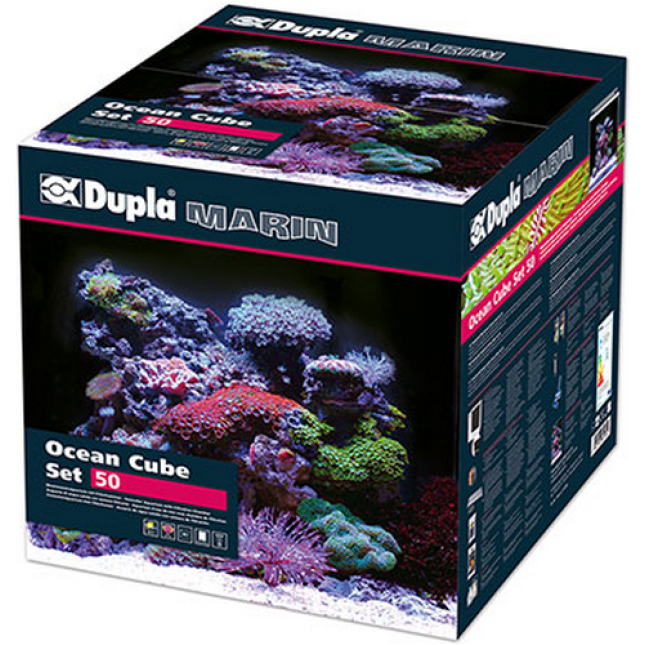 Dupla Ocean Cube 50 Set ενυδρείο από γυαλί από πυριτόλιθο διαστάσεων 34,5x39,5x35 cm Dupla Ocean Cube 50 Set ενυδρείο από γυαλί από πυριτόλιθο διαστάσεων 34,5x39,5x35 cm
