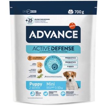 Affinity Advance Τροφή για κουτάβια μικρόσωμων φυλών με κοτόπουλο 700gr Affinity Advance Τροφή για κουτάβια μικρόσωμων φυλών με κοτόπουλο 700gr