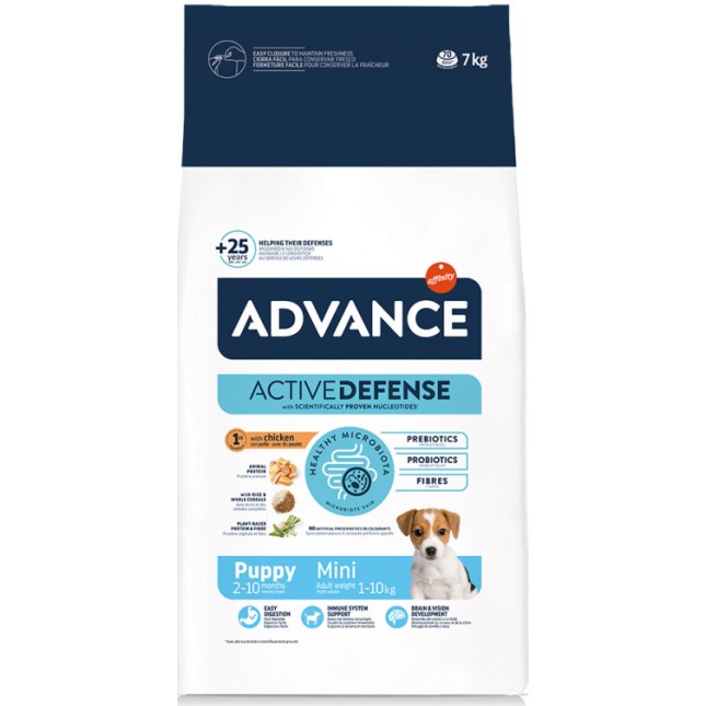 Affinity Advance Τροφή για κουτάβια μικρόσωμων φυλών με κοτόπουλο 7kg Affinity Advance Τροφή για κουτάβια μικρόσωμων φυλών με κοτόπουλο 7kg