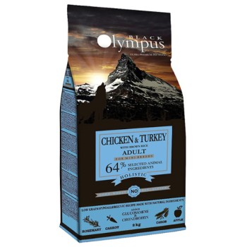 Black Olympus τροφή για μικρόσωμους ενήλικους σκύλους με κοτόπουλο γαλοπούλα και καστανό ρύζι 2kg Black Olympus τροφή για μικρόσωμους ενήλικους σκύλους με κοτόπουλο γαλοπούλα και καστανό ρύζι 2kg