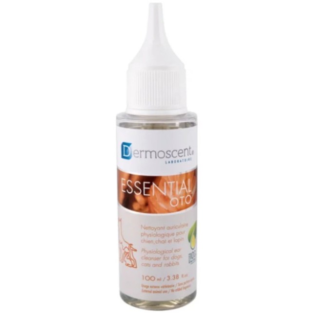 Dermoscent ESSENTIAL OTO Φυσικό καθαριστικό ωτικής περιοχής για σκύλο και γάτα 100ml Dermoscent ESSENTIAL OTO Φυσικό καθαριστικό ωτικής περιοχής για σκύλο και γάτα 100ml