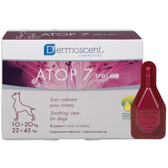 Dermoscent Kαταπραϋντικές πιπέτες για σκυλιά 10-20kg 4x1,2ml Dermoscent Kαταπραϋντικές πιπέτες για σκυλιά 10-20kg 4x1,2ml