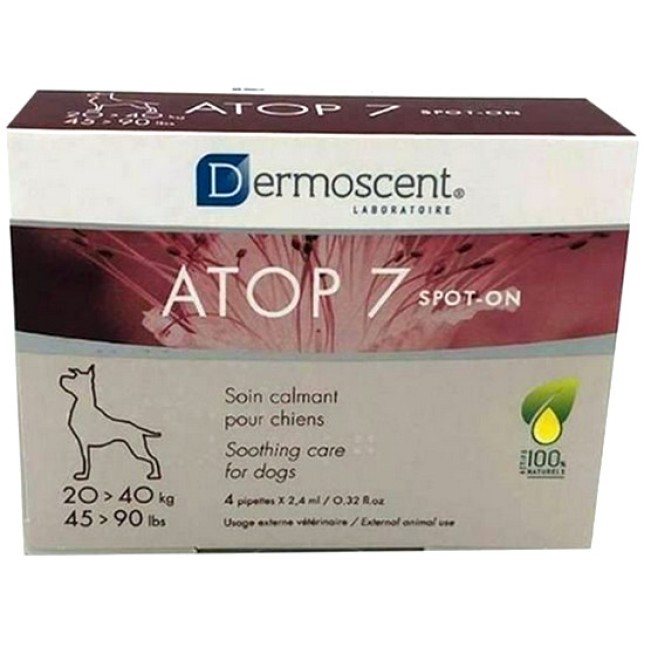 Dermoscent Kαταπραϋντικές πιπέτες για σκυλιά 20-40kg 4x2,4ml Dermoscent Kαταπραϋντικές πιπέτες για σκυλιά 20-40kg 4x2,4ml