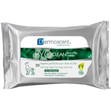 Dermoscent Μαντηλάκια καθαρισμού για τον καθαρισμό των δυσπρόσιτων σημείων για σκύλους και γάτες Dermoscent Μαντηλάκια καθαρισμού για τον καθαρισμό των δυσπρόσιτων σημείων για σκύλους και γάτες