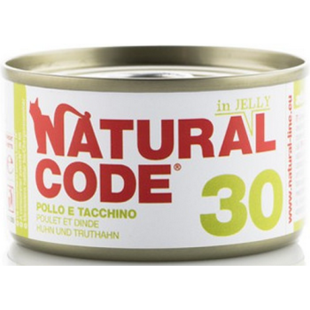 Natural Code τροφή για ενήλικες γάτες - Πατέ Κοτόπουλο & γαλοπούλα 85gr Natural Code τροφή για ενήλικες γάτες - Πατέ Κοτόπουλο & γαλοπούλα 85gr