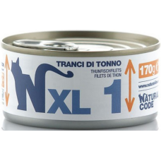 Natural Code τροφή XL Πατέ για ενήλικες γάτες με Φέτες τόνου 170gr Natural Code τροφή XL Πατέ για ενήλικες γάτες με Φέτες τόνου 170gr