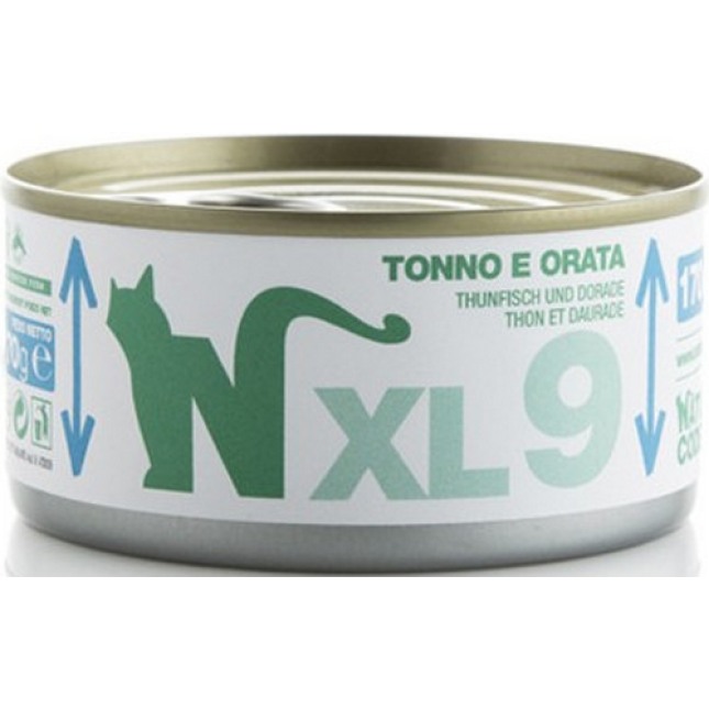 Natural Code τροφή XL Πατέ για ενήλικες γάτες με Τόνος και Τσιπούρα 170gr Natural Code τροφή XL Πατέ για ενήλικες γάτες με Τόνος και Τσιπούρα 170gr