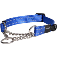 Rogz dogz περιλαίμιο σκύλου utility obedience halfcheck μπλε L Rogz dogz περιλαίμιο σκύλου utility obedience halfcheck μπλε L