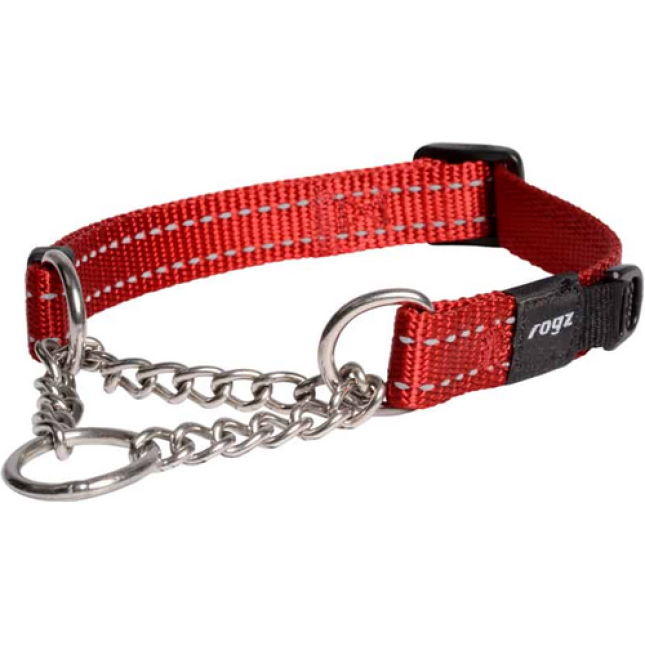 Rogz dogz περιλαίμιο σκύλου utility obedience halfcheck κόκκινο XXL Rogz dogz περιλαίμιο σκύλου utility obedience halfcheck κόκκινο XXL