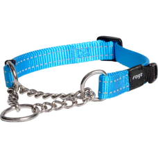 Rogz dogz περιλαίμιο σκύλου utility obedience halfcheck τιρκουάζ M Rogz dogz περιλαίμιο σκύλου utility obedience halfcheck τιρκουάζ M
