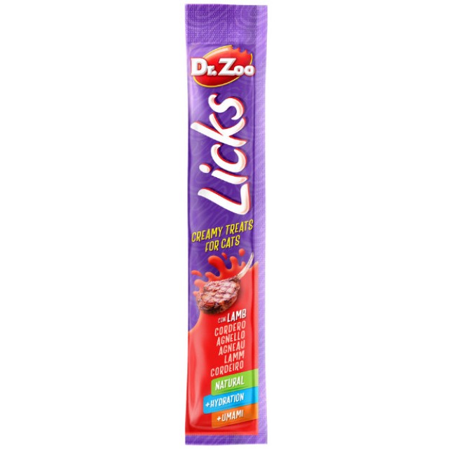 Dr Zoo Κρεμώδες snack με αρνί για γάτες 15gr 1τμχ Dr Zoo Κρεμώδες snack με αρνί για γάτες 15gr 1τμχ