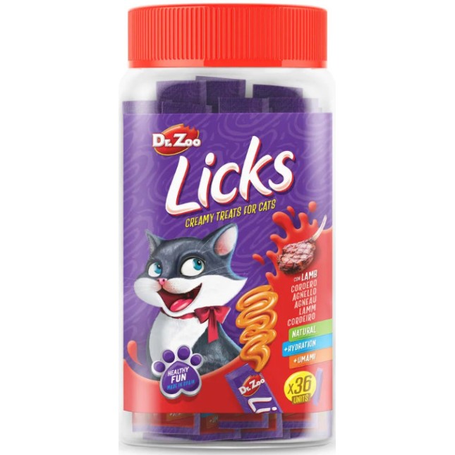Dr Zoo Κρεμώδες snack με αρνί για γάτες 15gr 1τμχ Dr Zoo Κρεμώδες snack με αρνί για γάτες 15gr 1τμχ