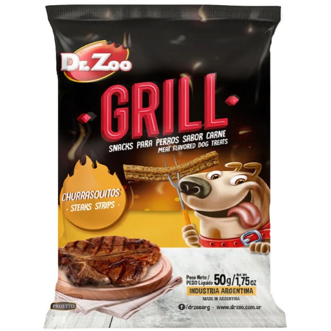 Dr Zoo Λωρίδες μπριζόλας για σκύλους 50gr Dr Zoo Λωρίδες μπριζόλας για σκύλους 50gr